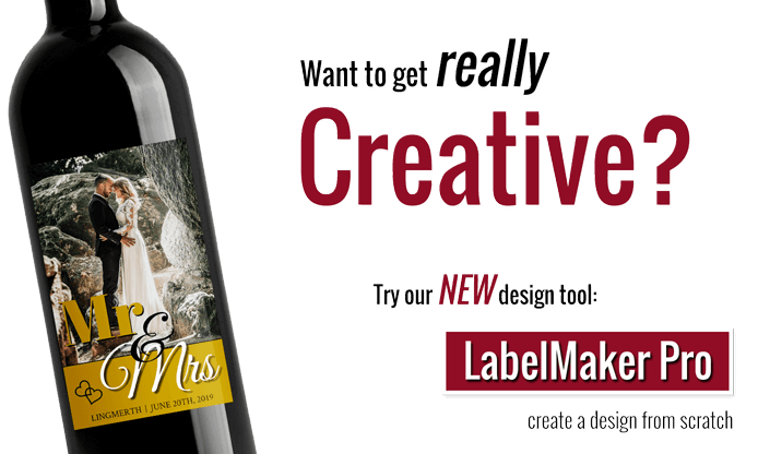 Custom wine bottle sale